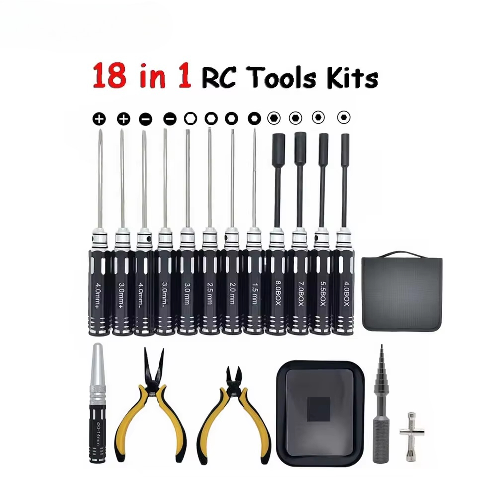 Socket Set - RC Araç Seti: 18'i 1 Arada