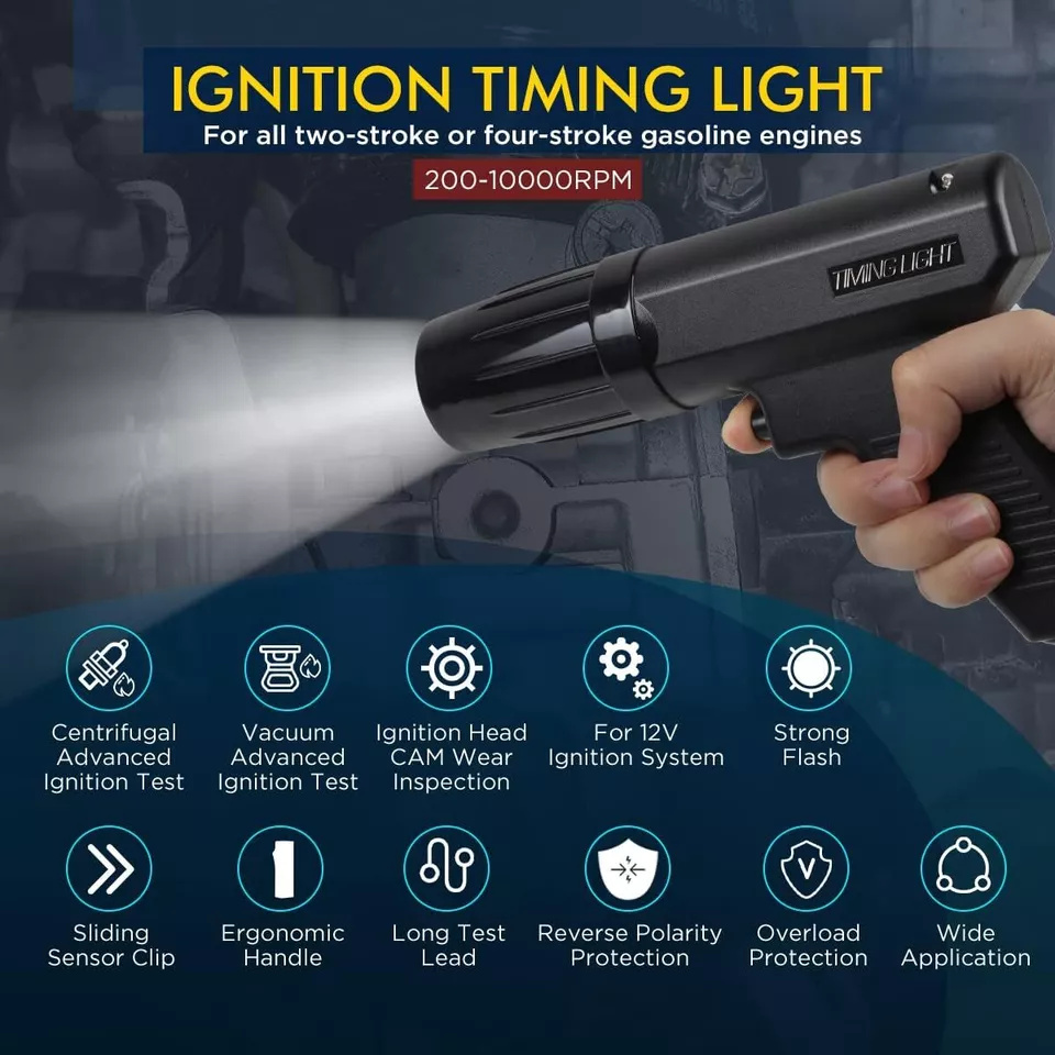 12V Araba Ateşleme Zamanlama L - Timing Light Gun incelemesi ve fiyatı